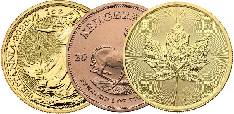 1oz Gold Coins Best Value
