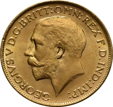 1918 Sterlina - Giorgio V - S