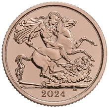 2024 Mezza Sterlina d'Oro