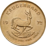 1972 1oz Krugerrand d'Oro
