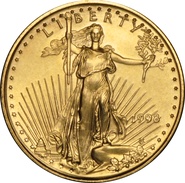 1998 Eagle Americana d'Oro 1/10oz