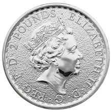 2017 Britannia d'Argento 1oz con bordo Privy Rooster