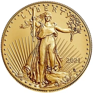 2021 Eagle Americana d'Oro 1oz Tipo II
