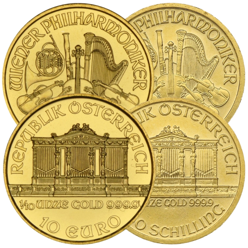 Nostra Scelta Philharmonic Austriaca d'Oro 1/10oz