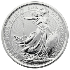 2018 Britannia d'argento - Anno del Cane