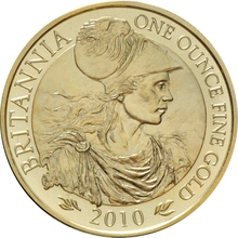 2010 Proof Britannia d'Oro - Cofanetto da 4 Monete