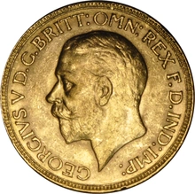 1929 Sterlina d'Oro Giorgio V - P