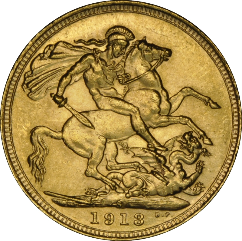 1913 Sterlina - Giorgio V - S