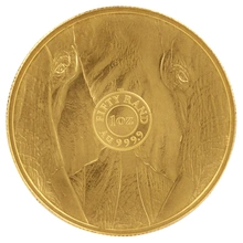 2024 Elefante - Moneta d'Oro 1oz Serie "Big Five"