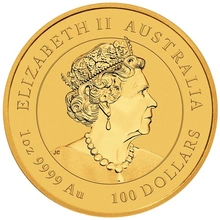 Anno del Coniglio d'oro 2023 1oz - Perth Mint