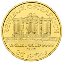 2020 Philharmonic Austriaca d'Oro 1/4oz