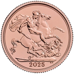 2025 Sterlina d'Oro