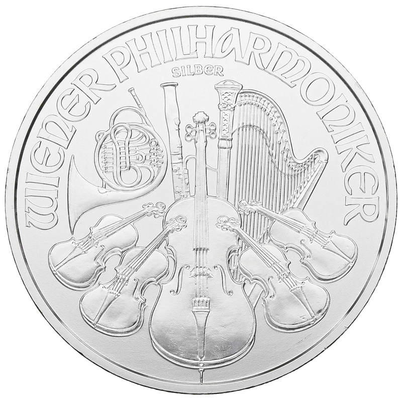 2020 Philharmonic Austriaca d'argento 1oz