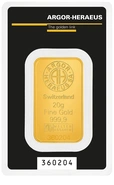 Argor-Heraeus Lingotto oro 20g