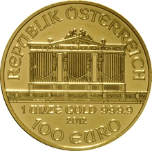 2012 Philharmonic Austriaca d'Oro 1oz