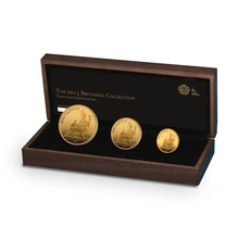 2013 Proof Britannia d'Oro - Cofanetto da 3 Monete