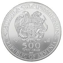 1oz Arca di Noè d'Argento 2019