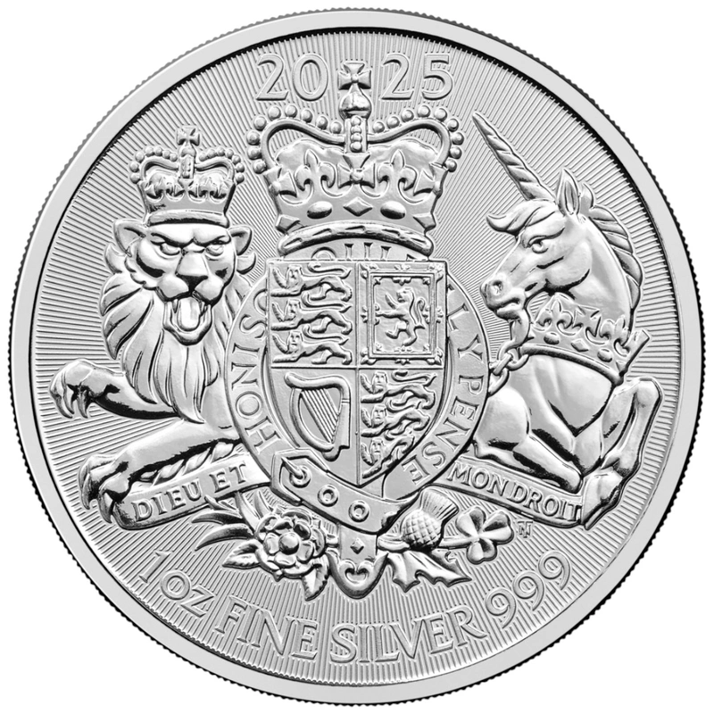 2025 Royal Arms Moneta d'Argento 1oz