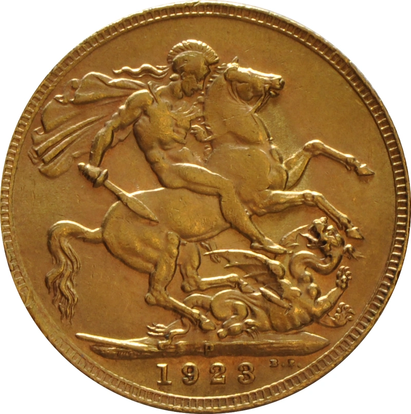1923 Sterlina d'Oro Giorgio V - P