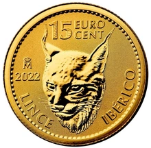 2022 1/10 Oncia Moneta d'oro Lince Spagnola