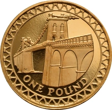 2004 - 2007 Proof £1 d'Oro - Valuta UK - Collezione i Quattro Ponti