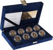 2004 Proof £1 d'Oro - Valuta UK - Doppia Collezione i Quattro Ponti e Bestie Araldiche