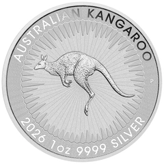 2026 Canguro Nugget Australiana d'Argento 1oz