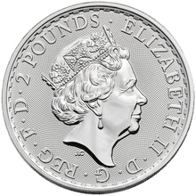 2019 Britannia d'Argento con Bordo Orientale 1oz