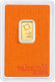 Valcambi 2.5 grammi Lingottino d'Oro