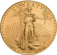 1999 Eagle Americana d'Oro 1oz