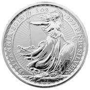 Britannia d'argento con Marchio 'Privy'