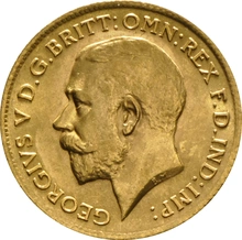 1911 Mezza Sterlina - Giorgio V - Londra
