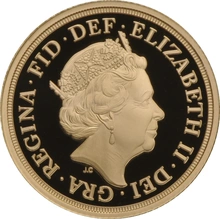 2018 Proof Sterlina d'Oro - Cofanetto