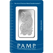 PAMP 50g Lingotto d'Argento