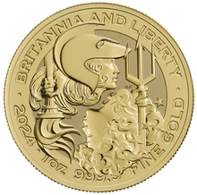 2024 Moneta d'Oro 1oz Britannia & Liberty