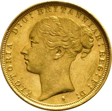 1886 Sterlina - Vittoria Giovane - S