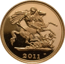 2011 Mezza Sterlina - Elisabetta II - Quarto Ritratto con Diadema - Proof senza Confezione