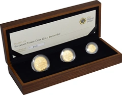2011 Proof Britannia d'Oro - Cofanetto da 3 Monete