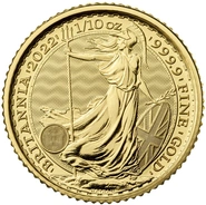 2022 Britannia d'Oro 1/10oz