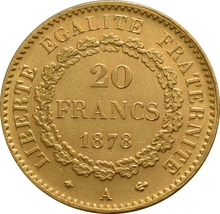 Marengo Francese 20 Franchi Angelo