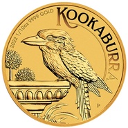 2022 Moneta d'Oro Australiana Kookaburra 1/10oz