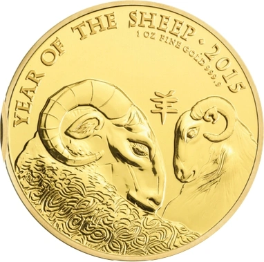 Anno della Pecora 2015 d'Oro - Royal Mint