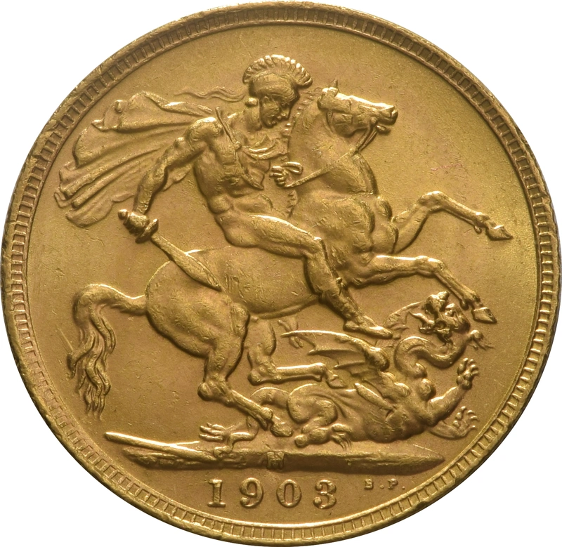 1903 Sterlina - Edoardo VII - M
