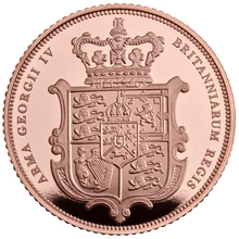 2025 Mezza Sterlina d'Oro Confezionata