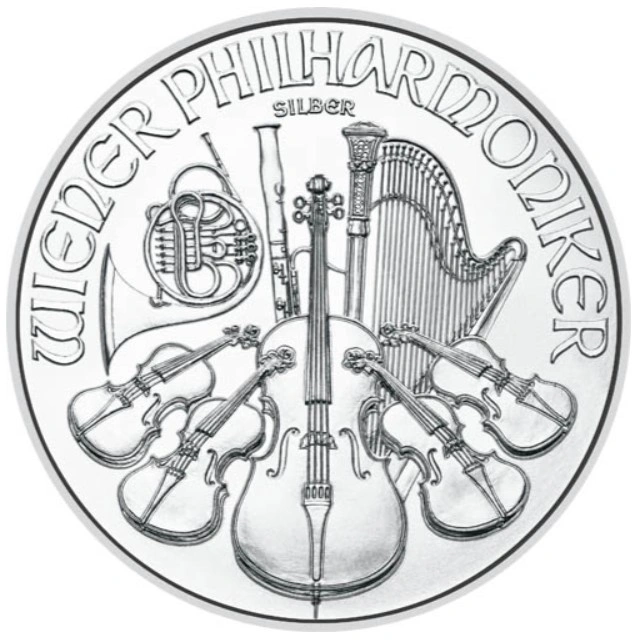 2023 Philharmonic Austriaca d'argento 1oz