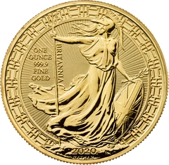 2020 Britannia d'Oro con Bordo Orientale 1oz