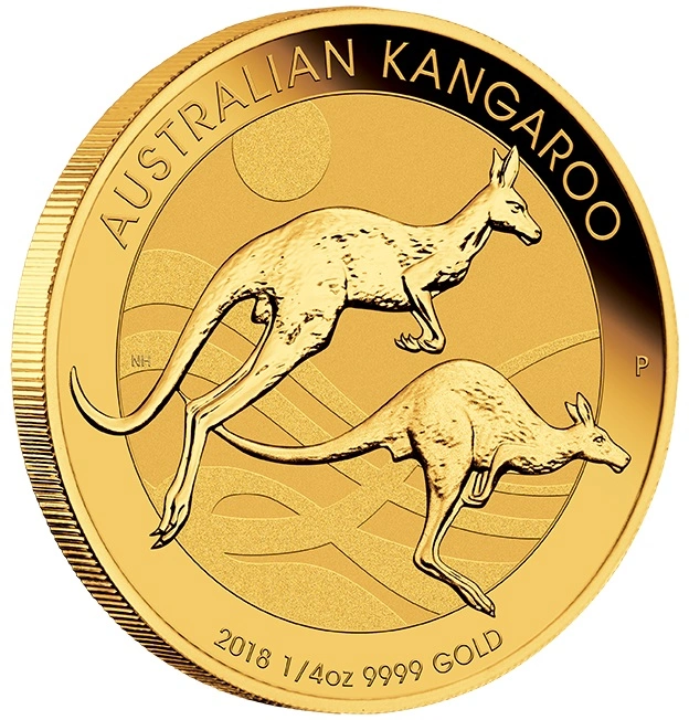 2018 Canguro Nugget Australiana d'Oro 1/4oz