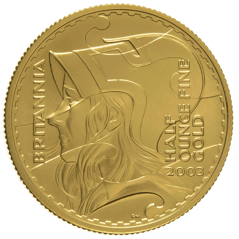 2003 Britannia mezza oncia d'Oro - Proof