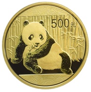 2015 Panda Cinese d'Oro 1oz