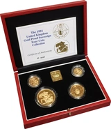 1994 Proof Sterline d'Oro - Cofanetto da 4 Monete
